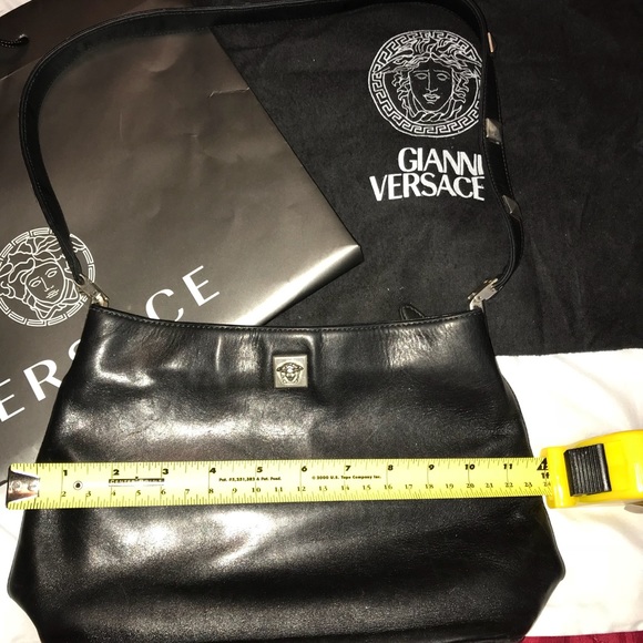Gianni Versace Handbag with Studded Strap - Picture 2 of 8